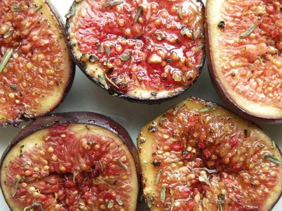 Maple-Glazed Grilled Figs