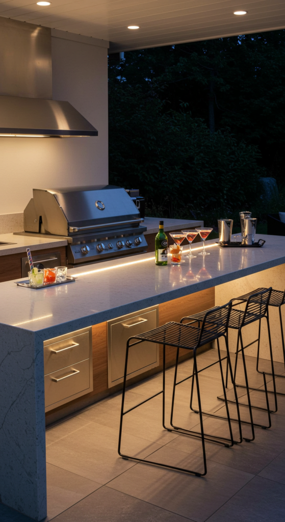 Contemporary BBQ Bar