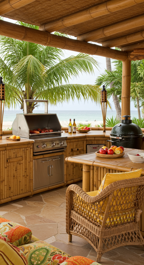 Tropical BBQ Paradise