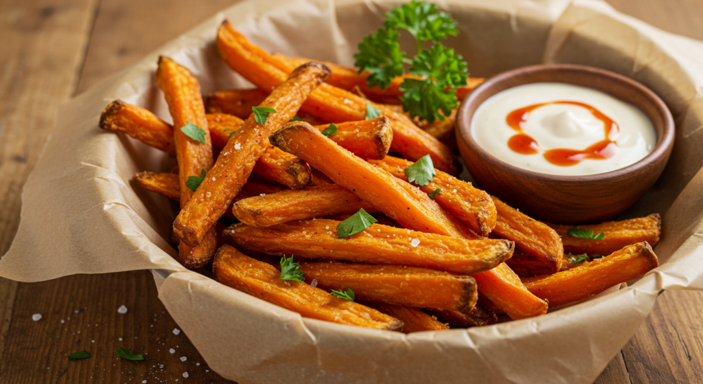 Crispy Sweet Potato Fries Recipe