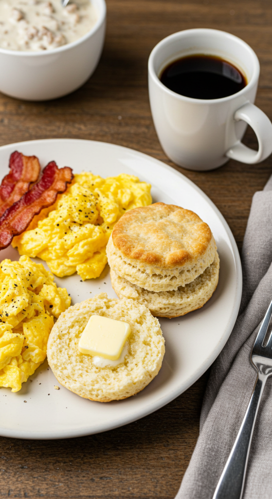 How to Serve Homemade Buttery Biscuits